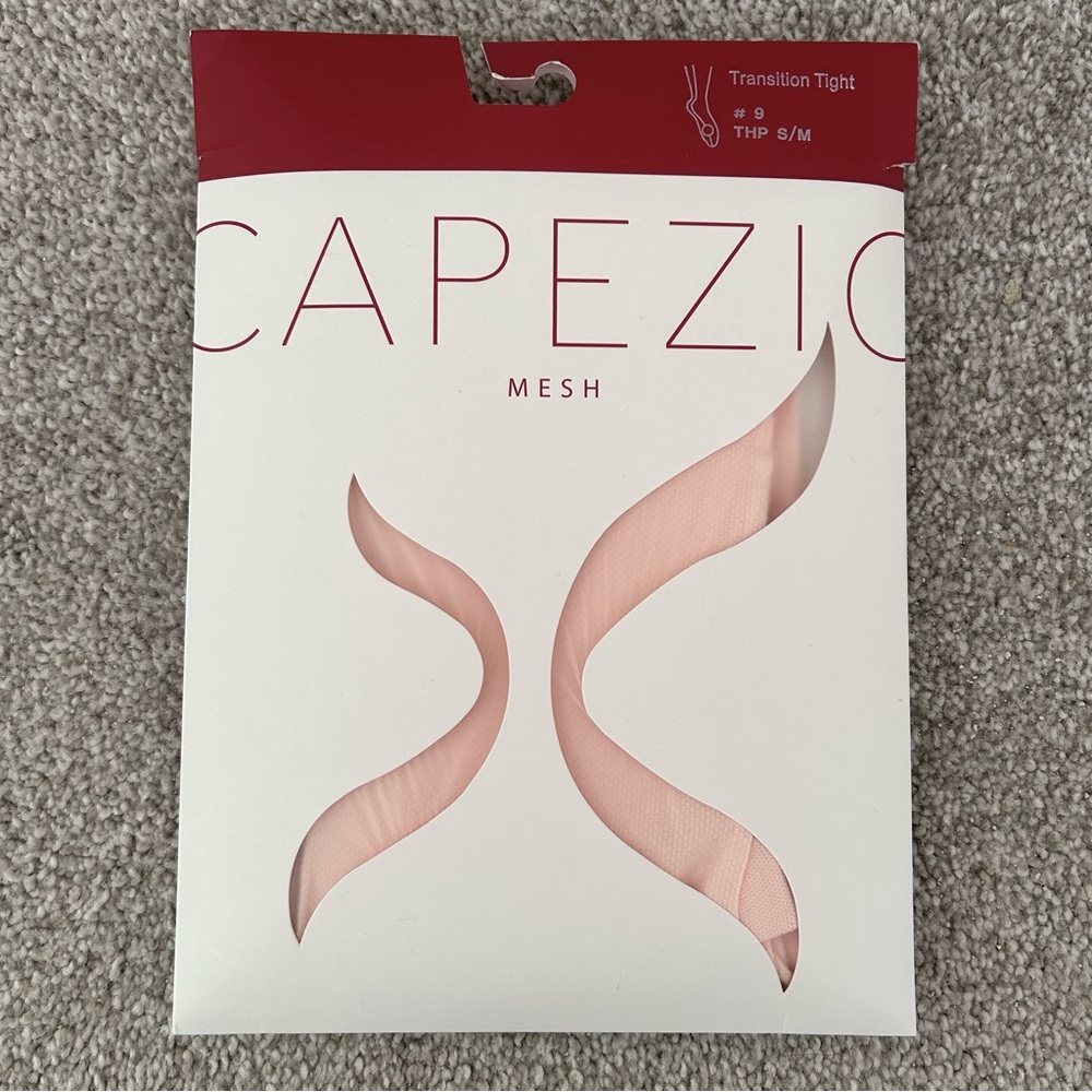 Capezio Mesh Transition Tights Professional with Seams
